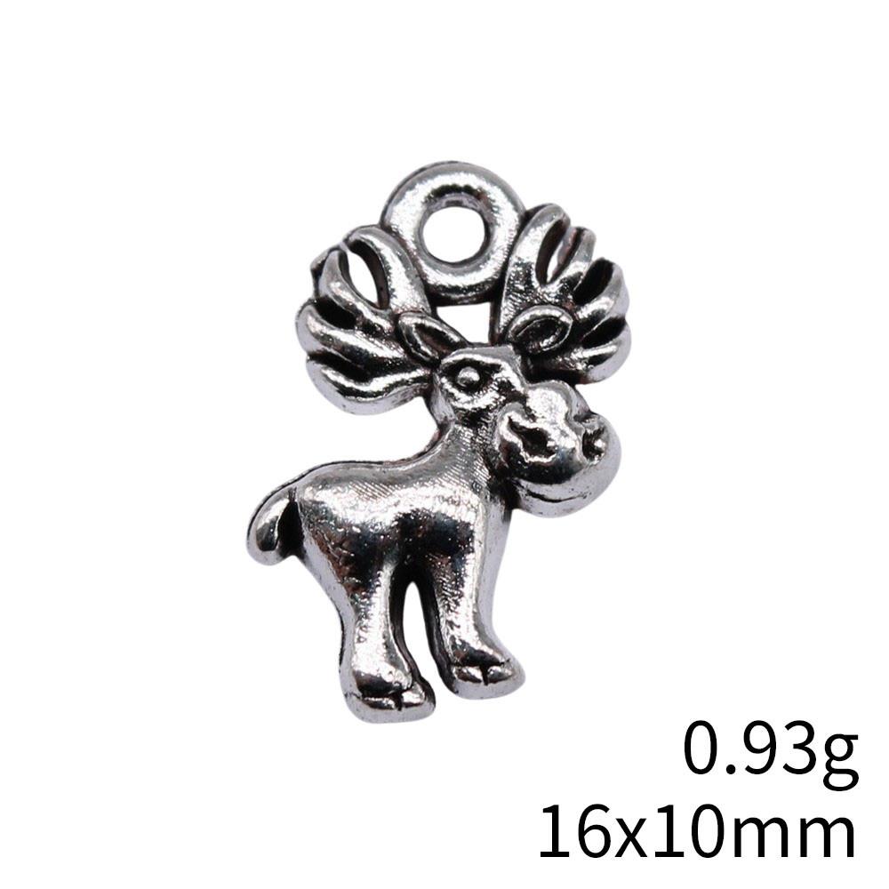 NewArrivals Charms For Jewelry Deer Christmas Day Charms Pendant Audience Bracelet Pendant
