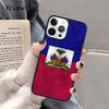 Haiti Haitian Flag Soft Phone Case For iPhone 16 15 SE2020 14 Max 6 7 8 Plus 11 12 13 Pro Max Mini Phone Cover coque Fundas