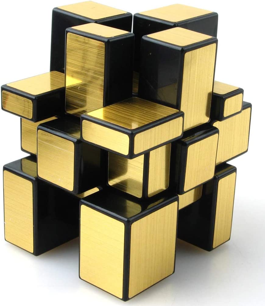 Пазл Mirror Speed Magic Cube 3X3 для детей и взрослых, серебро