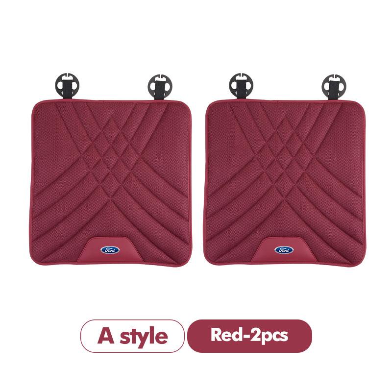 For Ford Car Styling Seats Cushion Ice Silk Elevating Pad Increase Cushion Focus mk2 mk3 mk4 Fiesta Ranger Mondeo S-MAX Kuga