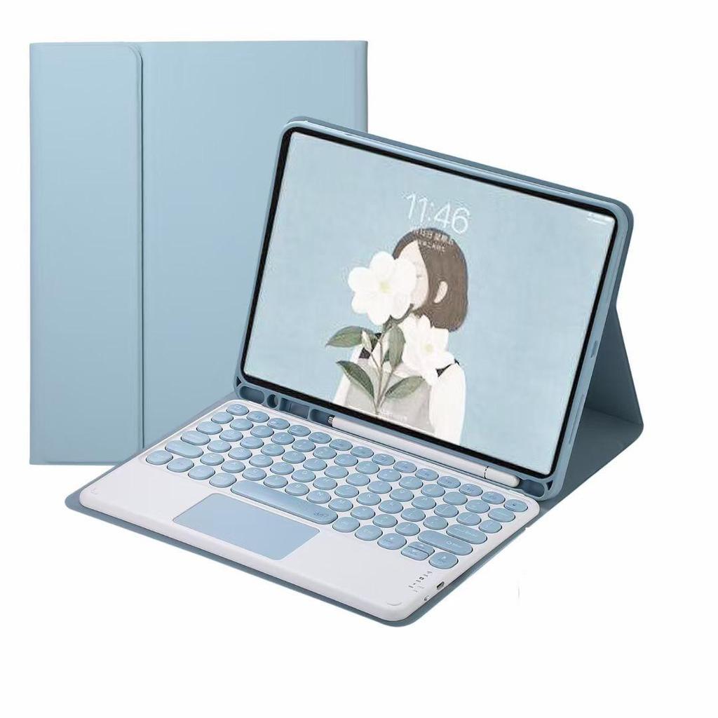 Samsung Tablet A8L Bluetooth Keyboard Protective Cover - Compatible with S9 FE, S6lite, A9+ and S8.