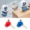 2 Inch Wide Red Packing Tape with Dispenser Heavy Duty Shipping Tape for Packaging Large Commercial Grade Grade Packing Tool