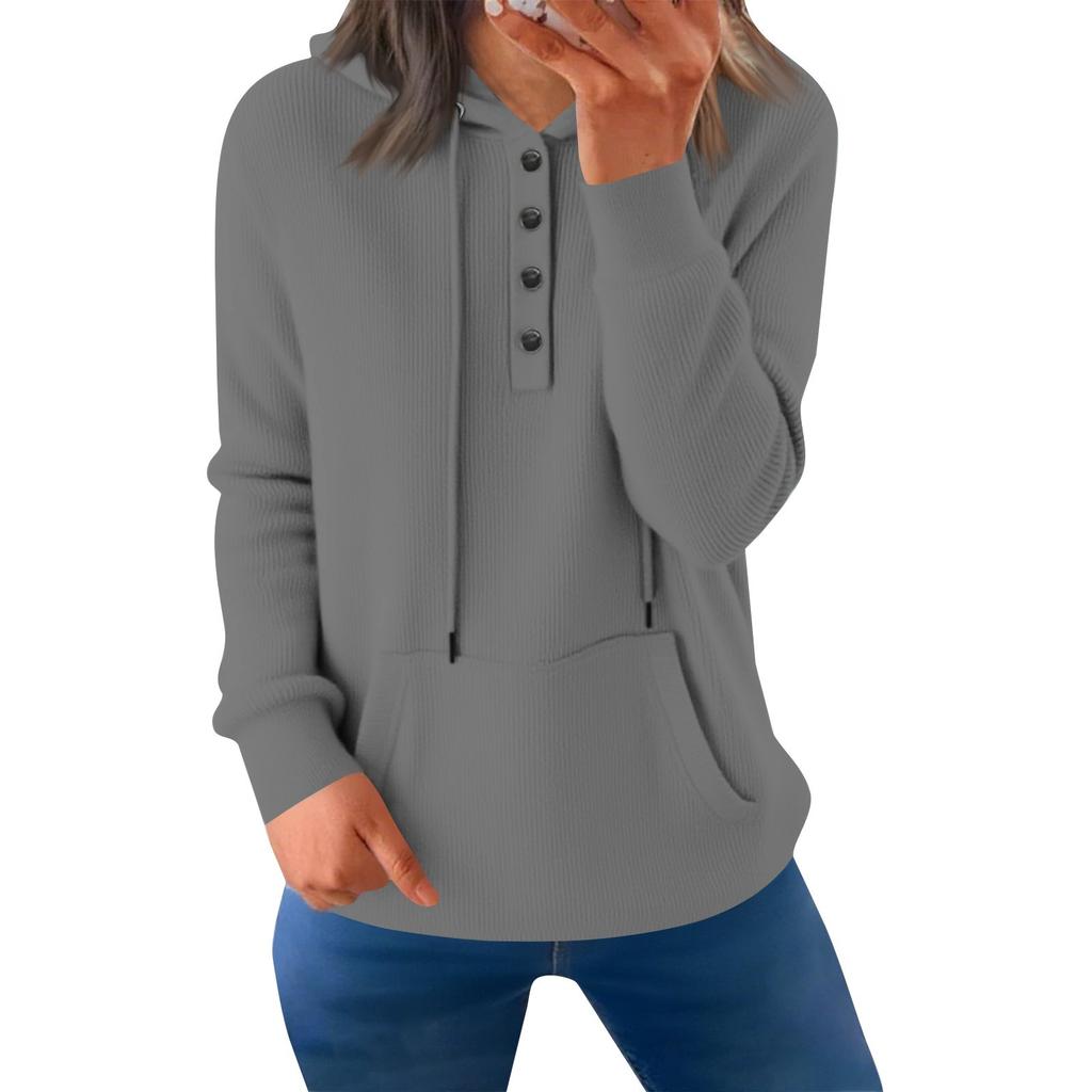 Women's Fashion Lightweight Long Sleeve Pullover Sweatshhirt