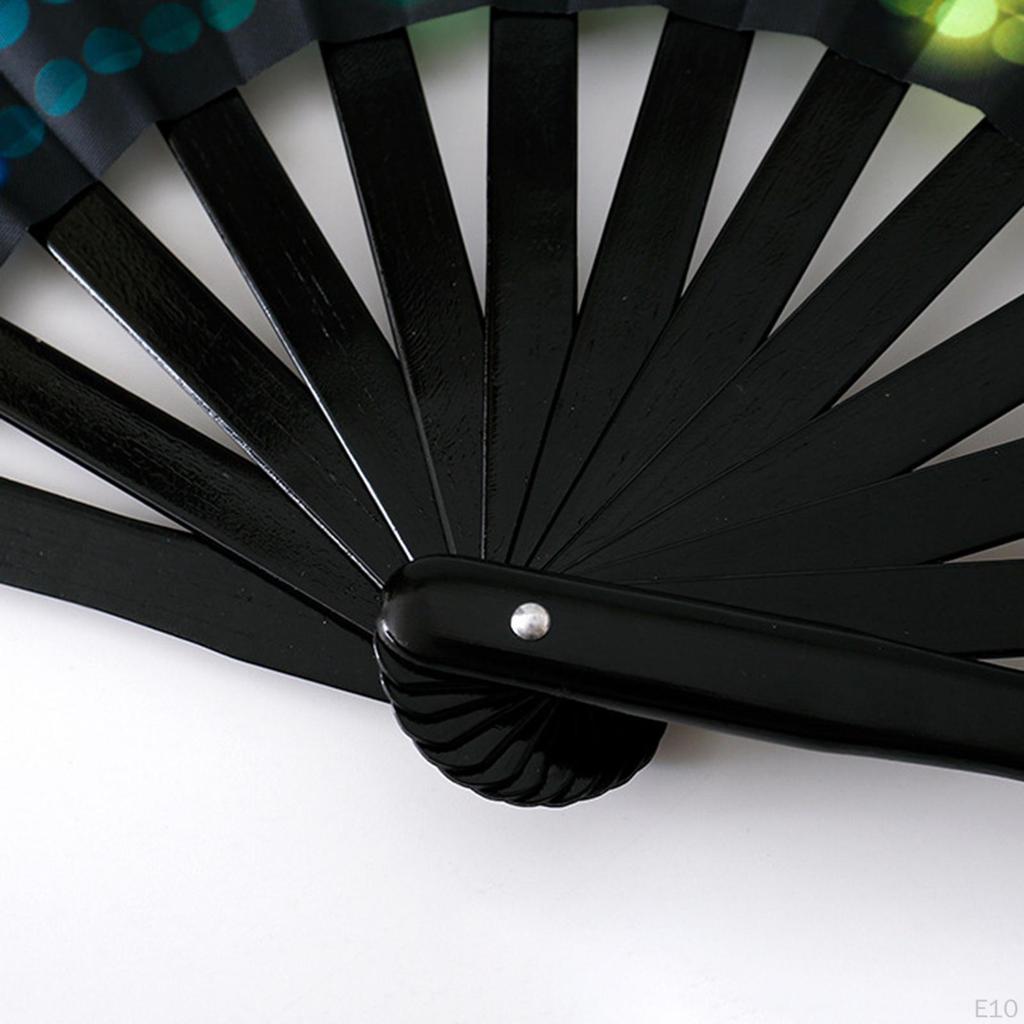Bamboo Frame Folding Fan for Dance Events And Festivals