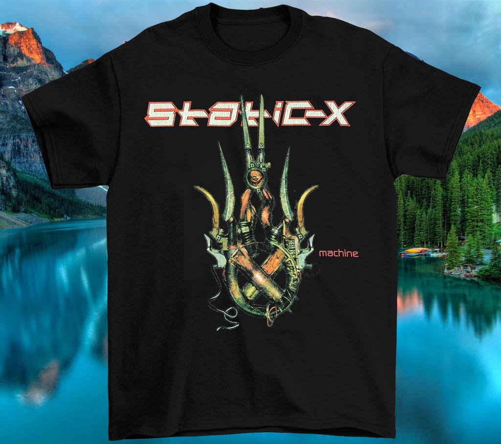 STATIC x bLACK bAND t РУБАШКА РАЗМЕР s ДО 4xl eg290