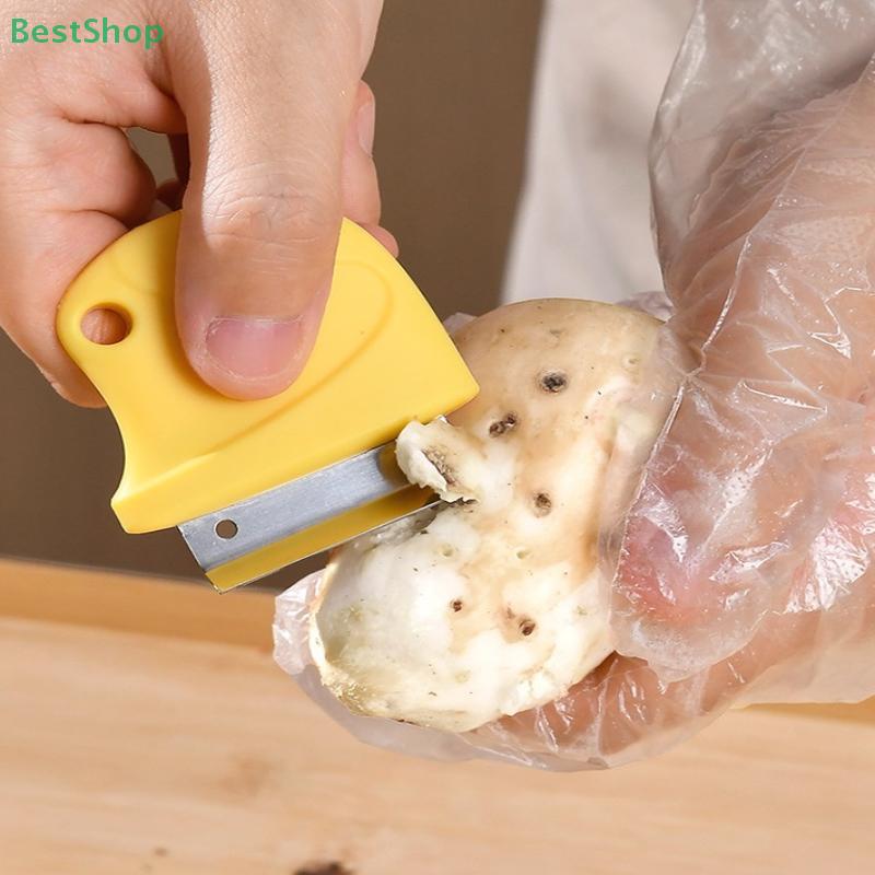 Многофункциональная овощечистка, Овощечистка из нержавеющей стали, Подходит для имбиря, картофеля, чеснока и других овощей