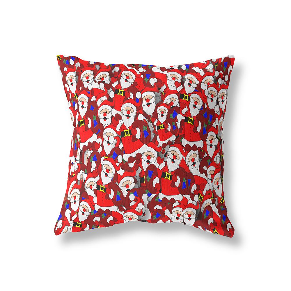 Счастливого Рождества Тематический Принт Узор Полиэстер Наволочка Чехол для Подушки Домашняя Гостиная Диван Украшение Квадратная Подушка Наволочка