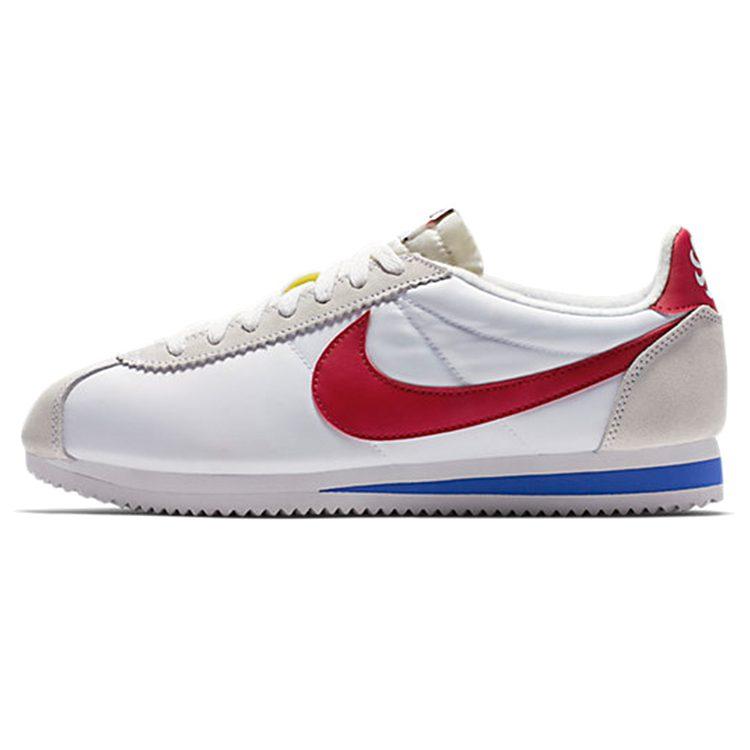 Nike Cortez Тканевая амортизация Нескользящая амортизация Нескользящие Низкие Повседневные Беговые кроссовки Унисекс 847709-164