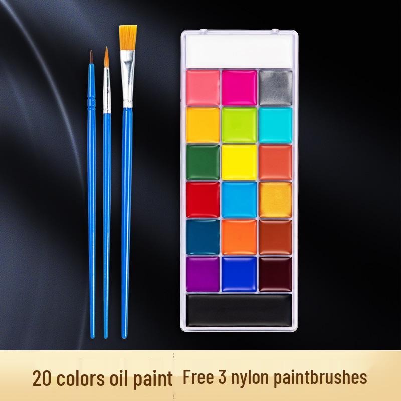 Детские водорастворимые пигменты для грима для тела, оперы и клоуна