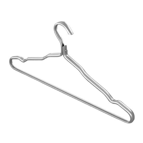 Clothes Hanger Max Load Bearing Anti-rust Aluminum Alloy Smooth Windproof Smooth Non-Slip Suit Coat Hanger Clothing Driying Rack Wardrobe Organizer