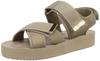 Velcro Strap Footbed Sandals 6378 Oak Cm E [Macintosh Philosophy] Women's 24.0 Cm~24.5