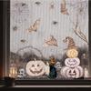 Halloween Window Stickers Glass Window Decoration Stickers Holiday Party Spider Static Stickers