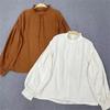 Рубашка женская, весенне-осенняя, японский пуловер с воздушным шаром, повседневная свободная простая рубашка, женский топ