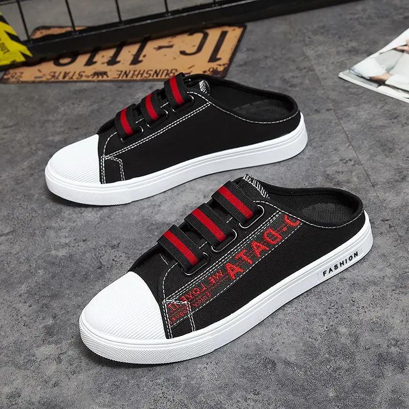 Male Slipper Eva Rubber Slip-resistant Slides Clappers 2024 Men's Shoe Adult Designer Luxury Cheap Shoes Korean Style Low Price