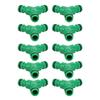10PCS 3 Way Coupling Water Hose Fitting Y Connector Adapter Coupler for Garden Irrigation