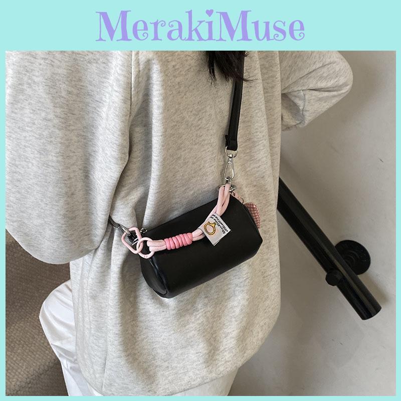 Mini Fashionable Handbag With Bow Chain Design Modern Everyday Shoulder Bag