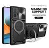 Для Redmi Note10 Pro Чехол Slide Camera Lens Protect Armor Ring Holder Чехол для телефона для Xiaomi Redmi Note 10 Pro Max 10S Задняя крышка