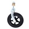 6.5 Inch Wheelchair Castor PU Tire Universal Front Drive Wheel Replacement for Handcart Grocery