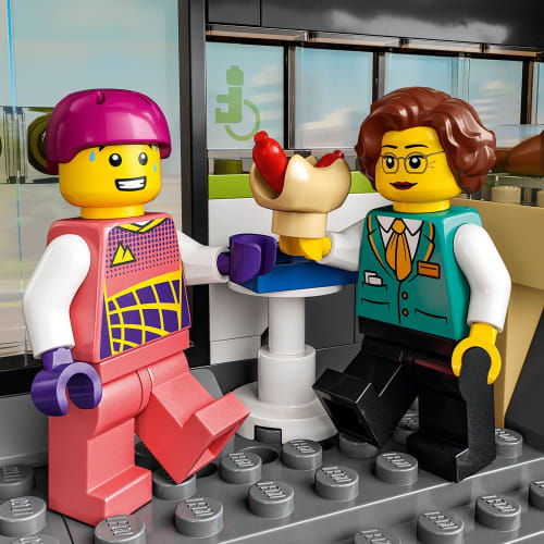 LEGO City City Express Toys Подарок на день рождения Блок Рождество Мальчики Девочки Дети 7 лет 8 лет 9 лет Ученики начальной школы Город B