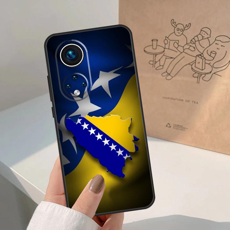 Чехол с флагом Боснии для Honor Magic 8 5 6 7 Pro Для Honor 400 200 Lite 50 70 90 X8c X8b X9a X9b X9c X9d Win