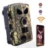 Trail Camera 8K Wildlife Camera with BT GPS WiFi  APP Night Vision  Camera Waterproof  60MP Photos