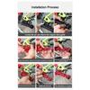 MUQZI Folding Bike Chain Guide SingleDisc 2/3/6 Speed Rear Bicycle Derailleur Chain Tensioner for Brompton Inner Outer Shift