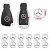 SFL1  13mm Car Remote Key Sticker Emblem Decal For Mercedes Benz AMG W211 W212 W166 W167 W117 W247 W176 W204 W203 W205 W140 X253 W210
