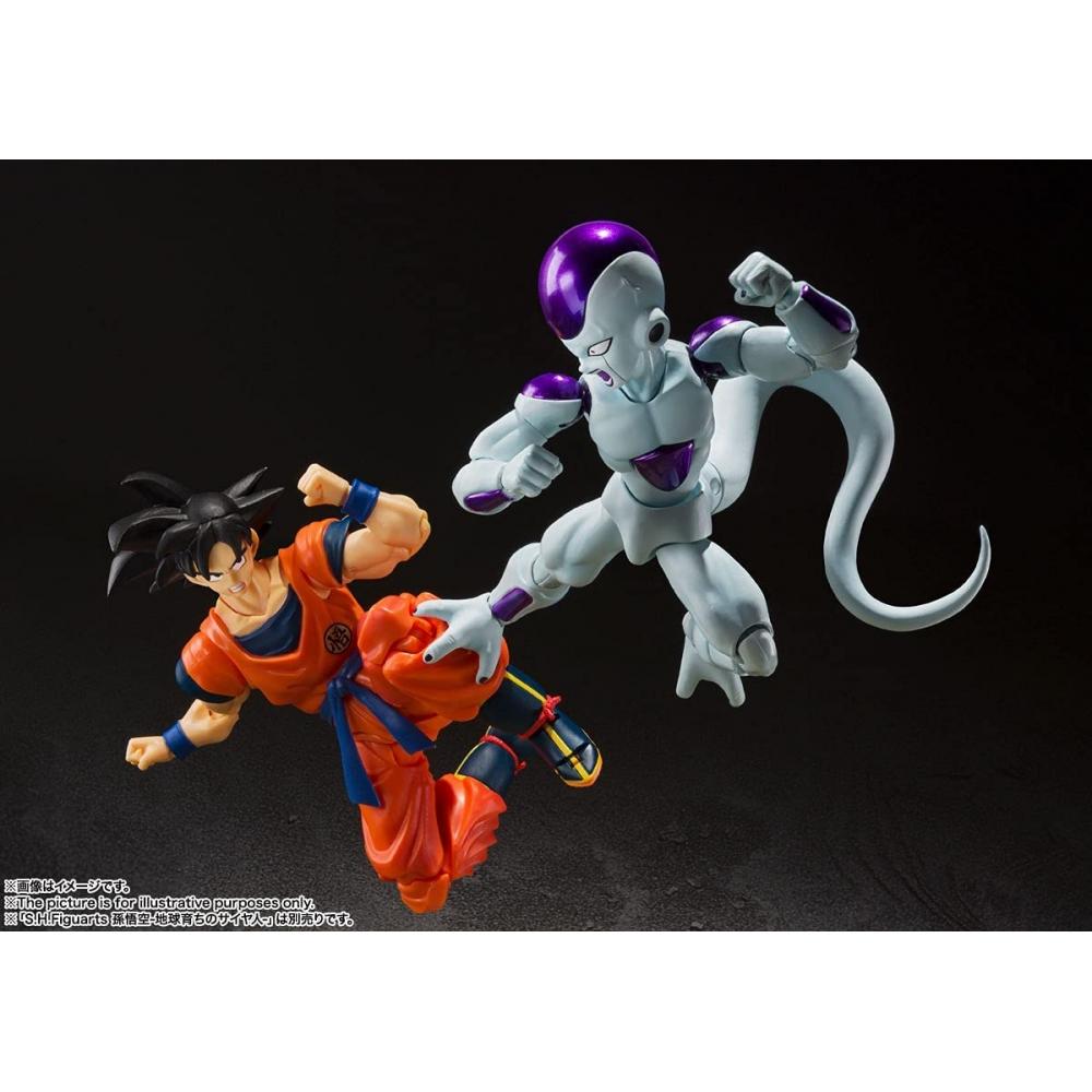 SHFiguarts Dragon Ball Z Frieza Четвертая форма Приблизительно. 120 мм ABS&PVC окрашенная подвижная фигурка BAS62977