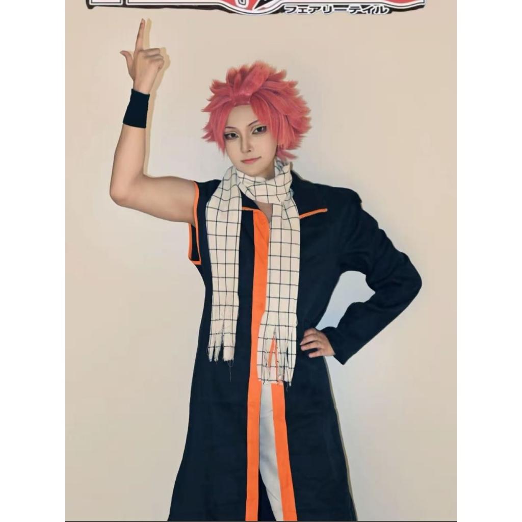 Аниме FAIRY TAIL Этериус Нацу Драгнил Полный комплект Унисекс Взрослый Детский Костюм для косплея для Хэллоуина, сценическое выступление