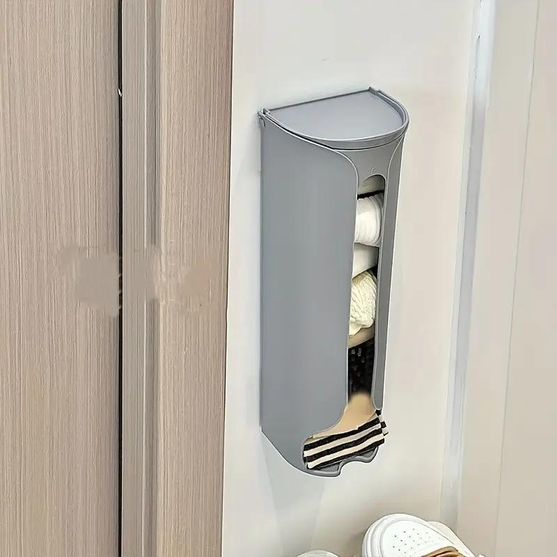 Настенный ящик для хранения нижнего белья и носков, органайзер для хранения, экономит место, складной подвесной органайзер, гардероб для дома в общежитии