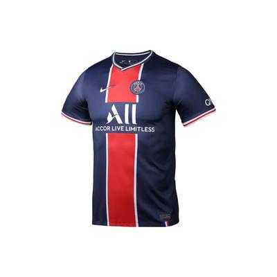 PSG Home Джерси с v-образным вырезом и короткими рукавами, мужские топы, темно-красные, белые, CD4508-411