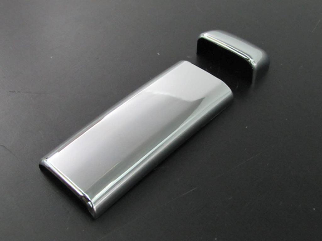 BRIGHTZ Chrome Inner Door Handle Covers for Biante CC Both Set Compatible with and FW (Sliding Doors, Sides) - 4-Piece [INS-DHC-024-A0C2] - CC3FW,