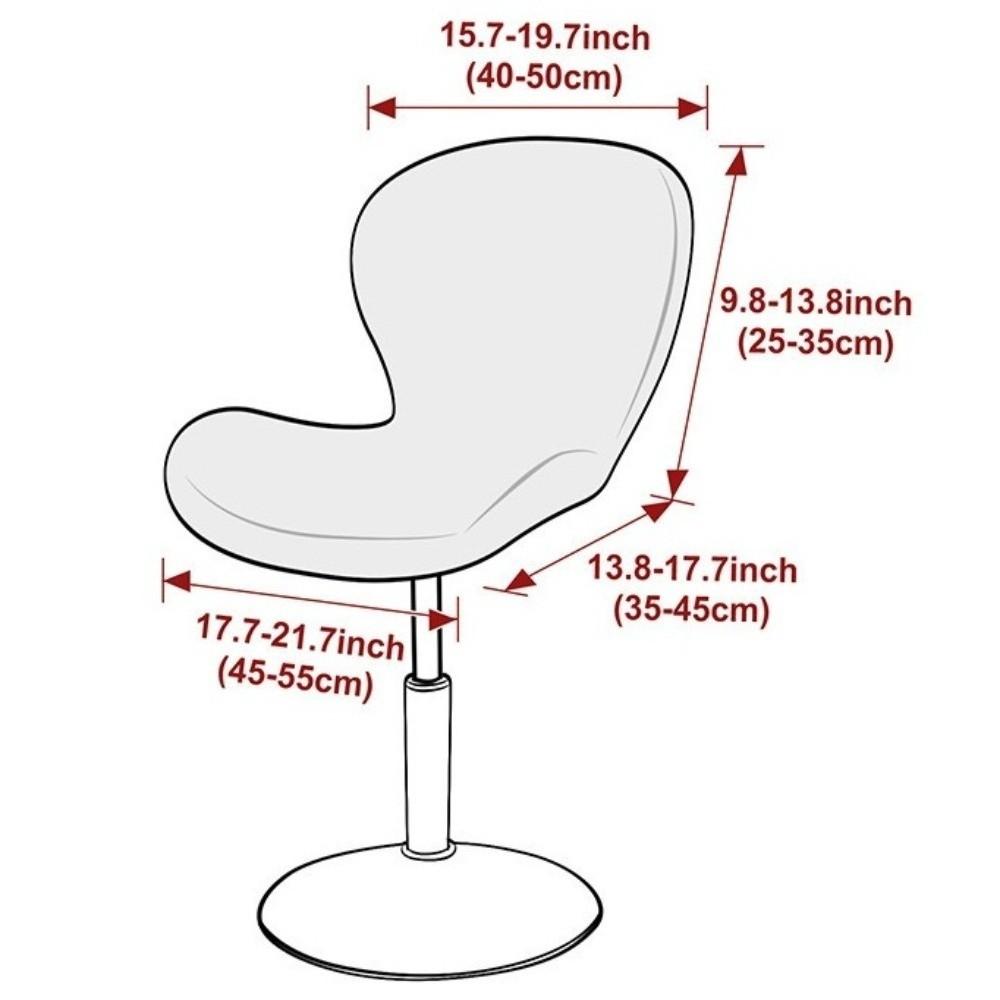 Elastic Stretch Counter Height Bar Stool Cover Jacquard Bar Stool Seat Covers  Dining Room