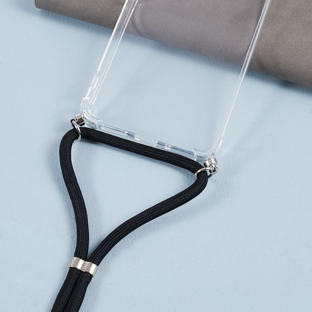 For Xiaomi Redmi 13C 4G/Poco C65 4G Case TPU Drop-resistant Phone Back Cover with Lanyard