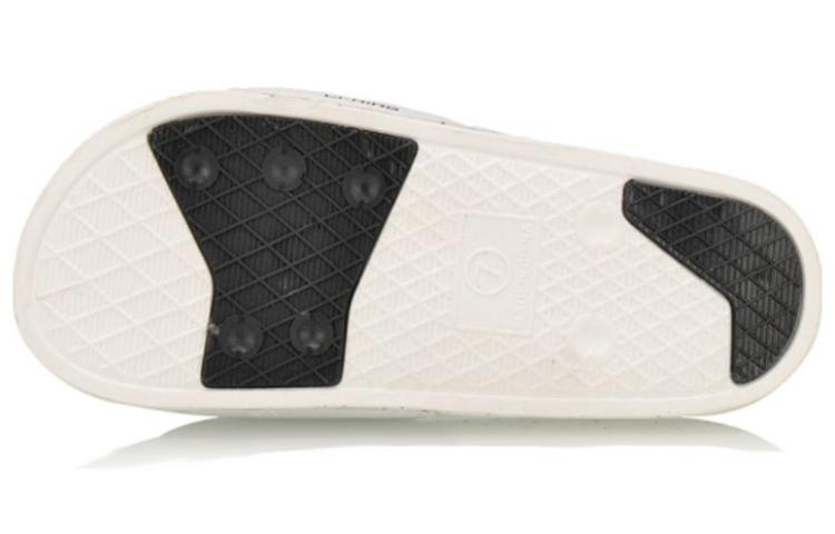 Li Ning Шлепанцы мужские белые AGAM007-1