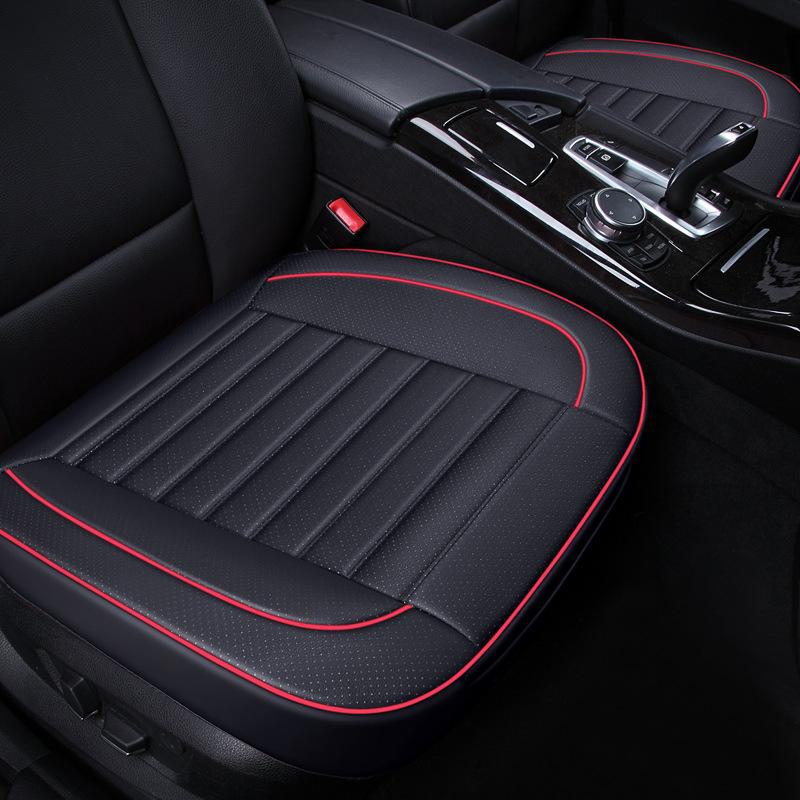 Universal Four-Season Perforated Microfiber Leather Car Seat Cushion Set for Five Seats