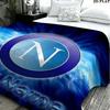 1PC SSC Napoli Custom Name Patterned Flannel Blanket Suitable For All Seasons for Home Decor Warmth and Comfort Gifts Holiday Present