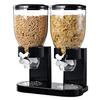 Cereal Dispenser Countertop, Dry Food Dispenser Snack Organizer Containers with Lids for Pantry Kitchen Organization Oatmeal Nut Granola Candy