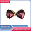Creative Rhinestone Bowknot Brooch: High-Luster Sweet Accessory for Women