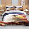 10 Sizes Male Eagle Bedding Set Duvet Cover Bed Set Quilt Cover Pillowcase King Queen Size Bedding Set For Child Gift