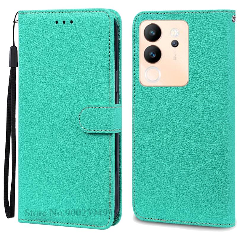 Для Vivo V30 Lite 5G чехол кожаный кошелек раскладной телефон чехол для Vivo V30 Lite чехол-книжка для Vivo V30Lite чехол Fundas Shell