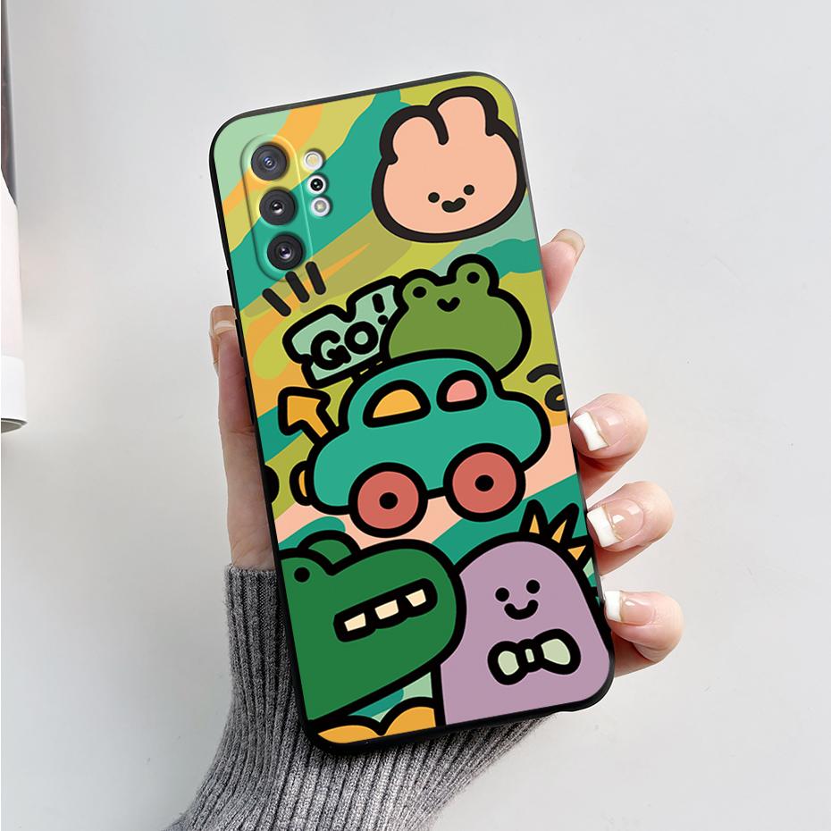 For Samsung Note 10 Case Note 10 Plus Cute Panda Silicone Soft Back Cover Phone Case For Samsung Galaxy Note10 + Plus Case Coque