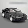 ENN 1:24 Csl850 Simulation Alloy Sports Car Model Sound and Light Pull Back Retro Car Model