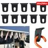 10pcs Awning Hooks RV Awning Hooks Ring Drying Rack Clips