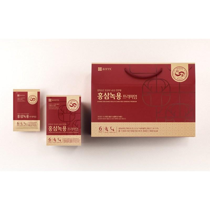 Chong Kun Dang Health Red Ginseng Deer Antler Premium, 1.5L, 3 units