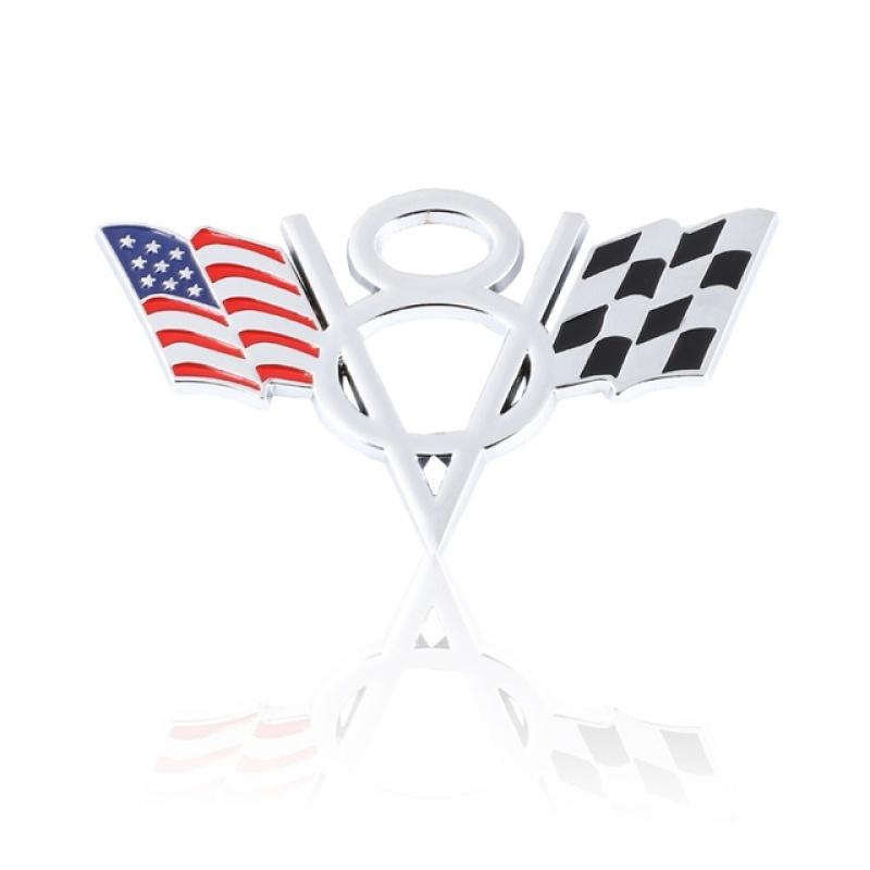 Эмблема V8, наклейка на автомобиль, наклейки для США, Великобритании, Франции, Германии, Италии, BM/W Au/di F-ord Focus H/onda T-oyota S-uzuki Sk-oda K-IA L-exus Vo-lvo