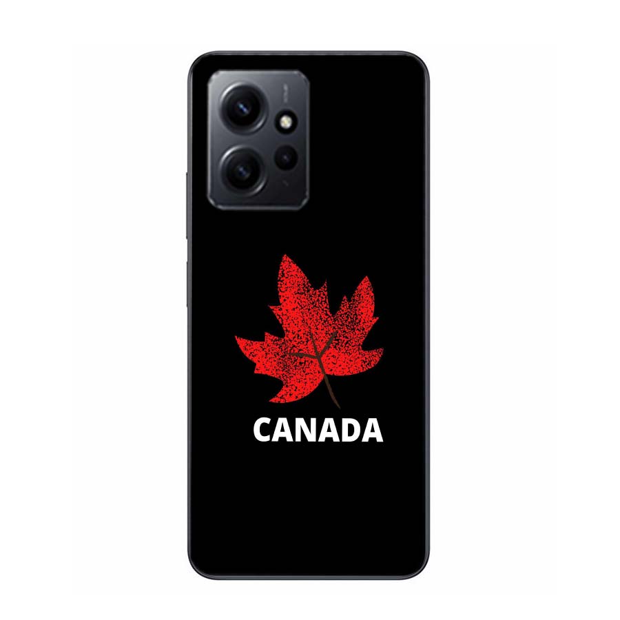 Canada National Football Team Logo Phone Case For Redmi 12 13C 12C 15C 9 10 10C Note 13 Pro Plus 14 15 Pro 9T 9C 9A TPU Soft Cov