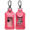 Держатель для смарт-ключей, размер M, Tochigi, розовый, одинарный, совместим почти со всеми моделями, смарт-ключ, прозрачное окно, чехол для ключа без ключа, чехол для ключа