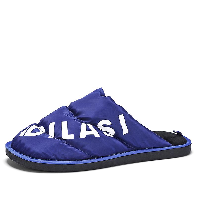 Модная мужская повседневная обувь, зимние домашние тапочки для пар, плоские, без застежек, плюс бархат, удобные, модные, универсальные, сохраняющие тепло, модель