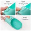 Outdoor Walking Puppy Pet Travel Dog Water Bottle Cat Drinking Bowl Pet Supplies Portable Dog Bottles for Small Large Dogs